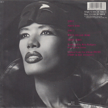 Grace Jones : Party Girl (7", Single)