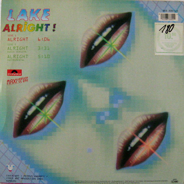 Lake (2) : Alright! (12", Maxi)