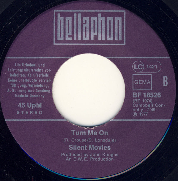 Silent Movies : Another Fine Mess You've Got Me Into Stanley (7")