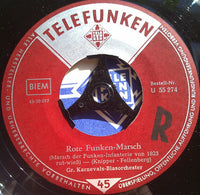 Grosses Karnevals-Blasorchester : Der Treue Husar / Rote Funken-Marsch (7")