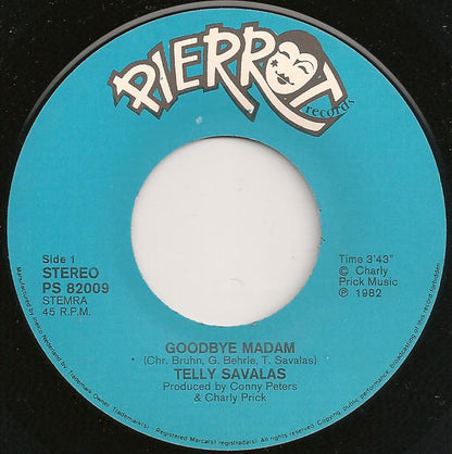 Telly Savalas : Goodbye Madame (7", Single)