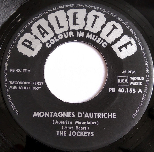 The Jockeys (2) : Montagnes D'Autriche / Jenny's Tune (7", Single)