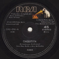 ABBA : Chiquitita (En Español) / Lovelight (7", Single)