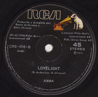 ABBA : Chiquitita (En Español) / Lovelight (7", Single)