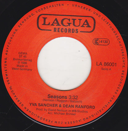 Yva Sancher & Dean Ranford : Seasons (7", Single)