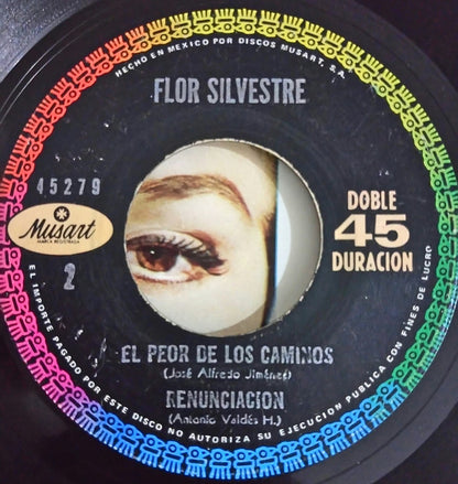 Flor Silvestre : Desolación / Pa' Todo El Año / El Peor De Los Caminos / Renunciación (7", EP)