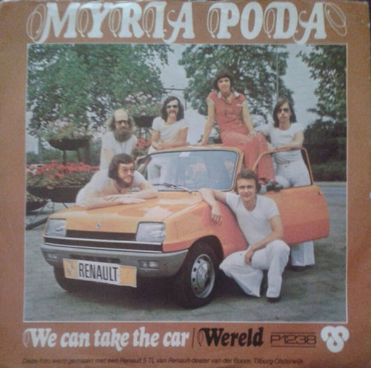 Myria Poda : We Can Take The Car (7")