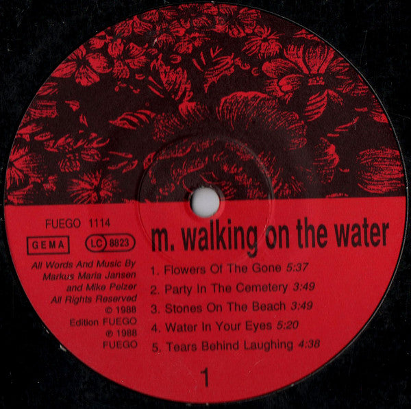 M. Walking On The Water : M. Walking On The Water (LP, Album)