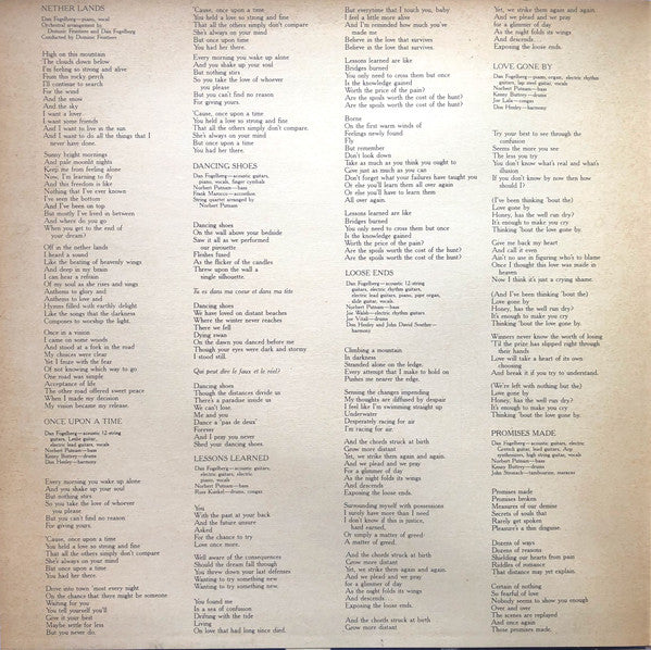 Dan Fogelberg : Nether Lands (LP, Album, Gat)