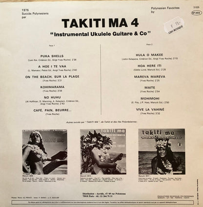 Takiti Ma : Takiti Ma 4 (Instrumental Ukulele Guitare & Co) (LP, Album)