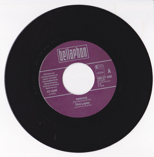 Trini Lopez : America / La Bamba (7", Single)