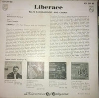 Liberace : Liberace Plays Rachmaninoff And Chopin (7", EP)