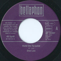 Des Lee : Hold On To Love / Angel Of Love (7")