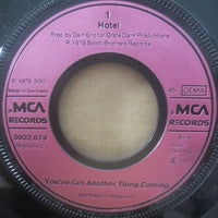 Hotel (5) : You've Got Another Thing Coming (7", Single)