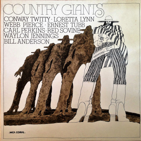 Various : Country Giants (2xLP, Comp)