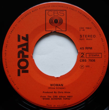 Topaz (30) : Rainbow - Goldilocks - Woman (7", Single)