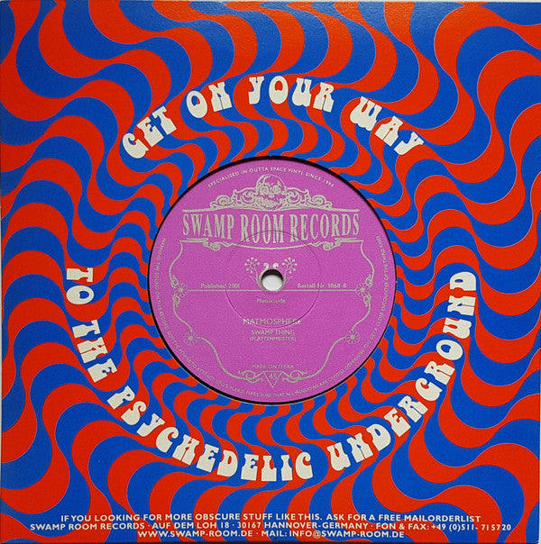 Mandra Gora Lightshow Society / Matmosphere : Swamp Room Single Club (7", Single)