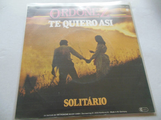 Ordoñez (3) : Te Quiero Asi (7")