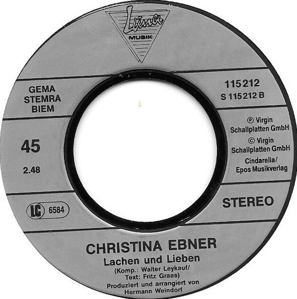 Christina Ebner : Du Traust Di Net, I Trau Mi Net (7", Single)