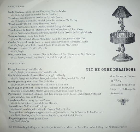 Various : Uit De Oude Draaidoos (7", EP)