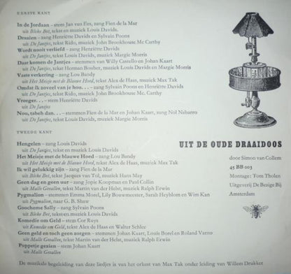 Various : Uit De Oude Draaidoos (7", EP)