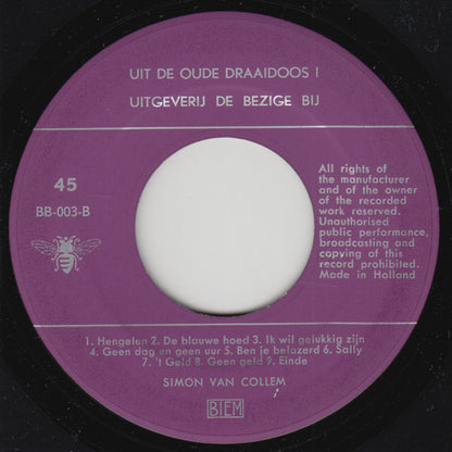 Various : Uit De Oude Draaidoos (7", EP)