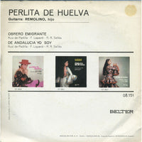 Perlita De Huelva : Obrero Emigrante / De Andalucía Yo Soy (7", Single)