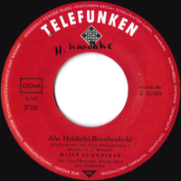 Willy Schneider : Aba Heidschi Bumbeidschi / Leise Rieselt Der Schnee (7", Single)