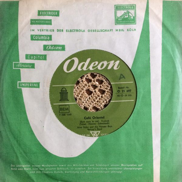 Nino Robić : Café Oriental / Scherezade (7", Single, Mono)