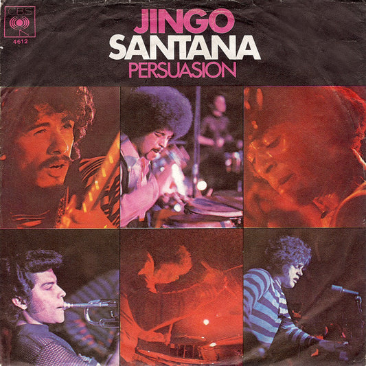 Santana : Jingo (7", Single, RE)