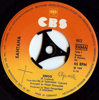 Santana : Jingo (7", Single, RE)
