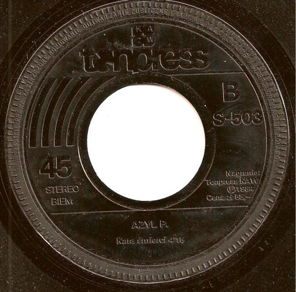 Azyl P. : Och, Lila / Kara Śmierci (7", Single)