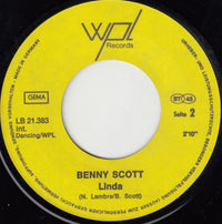 Benny Scott : When The First Teardrop Falls (7", Single)