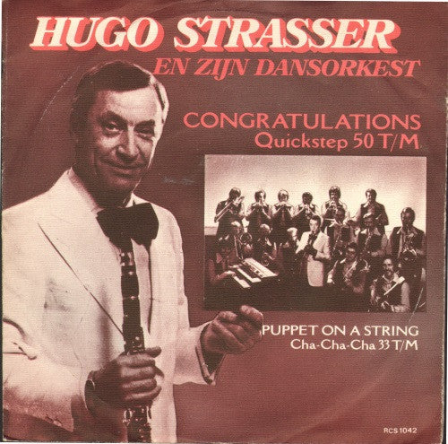 Hugo Strasser Und Sein Tanzorchester : Congratulations (7", Single)