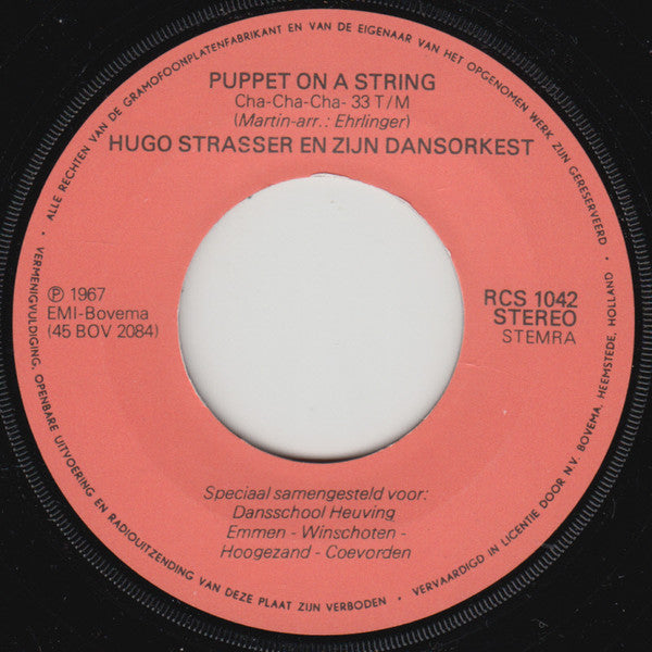 Hugo Strasser Und Sein Tanzorchester : Congratulations (7", Single)