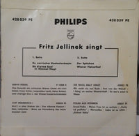 Fritz Jellinek : Fritz Jellinek Singt (7", Mono)