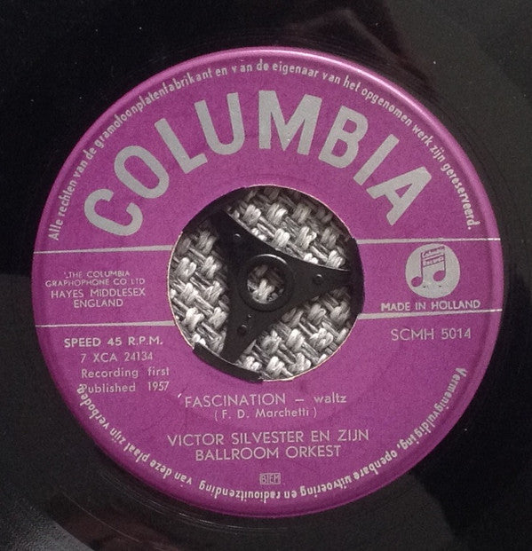 Victor Silvester And His Ballroom Orchestra : Fascination (7", Single, Mono)