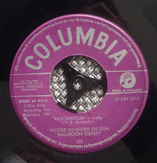 Victor Silvester And His Ballroom Orchestra : Fascination (7", Single, Mono)