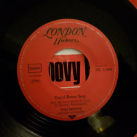 Tom Dooley And His Lovelights : My Groovy Baby  (7", Single)