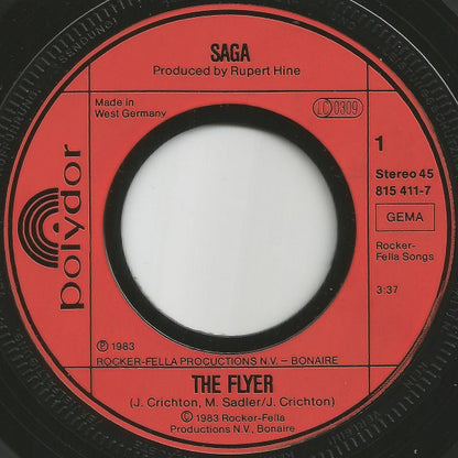 Saga (3) : The Flyer (7", Single)