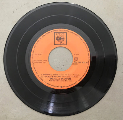 Mahalia Jackson : He's Got The Whole World In His Hands (7", EP)