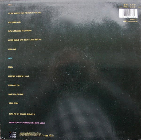 Grace Jones : Inside Story (LP, Album, DMM)