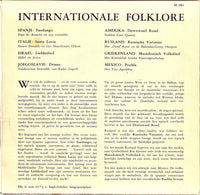 Various : Folklore International (7", Mono)