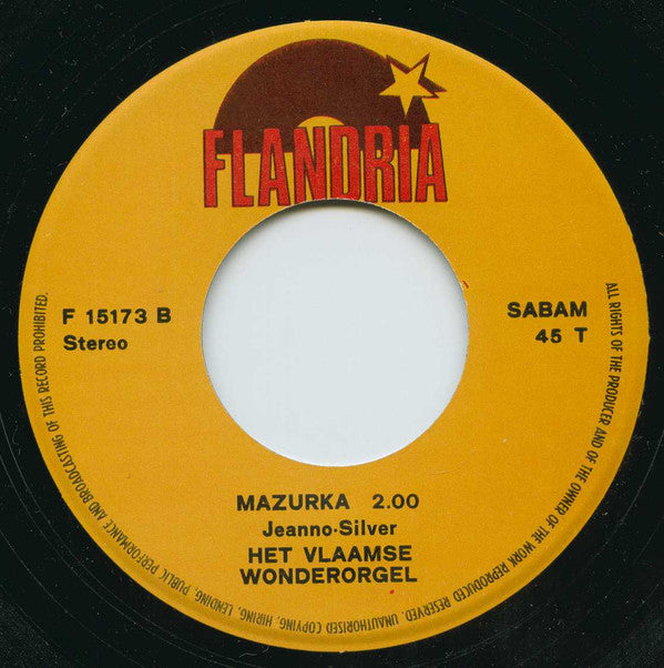 Het Vlaamse Wonderorgel : La Java (7", Single)