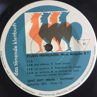 No Artist : Das Tönende Klettbuch - Etudes Françaises B1 (3x7")