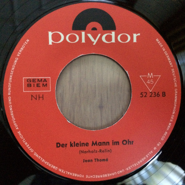 Jean Thomé : Nichts Genaues Weiß Man Nicht / Der Kleine Mann Im Ohr (7", Single, Mono)