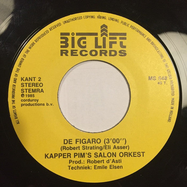 Kapper Pim : De Figaro (7", Single)