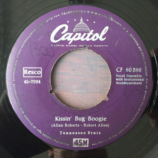 Tennessee Ernie Ford : Kissin' Bug Boogie / Shot Gun Boogie (7")