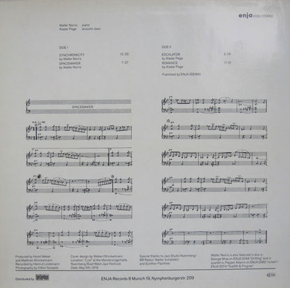 Walter Norris / Aladár Pege : Synchronicity (LP, Album)