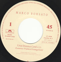 Marco Borsato : Una Donna Cosi (7", Single)
